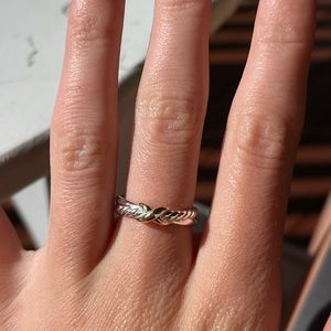 David Yurman Ring, Petite X ring